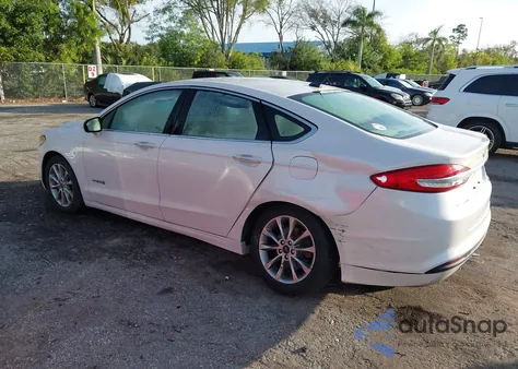 2017 Ford Fusion Hybrid Se from USA, damaged, VIN 3FA6P0LU4HR392812